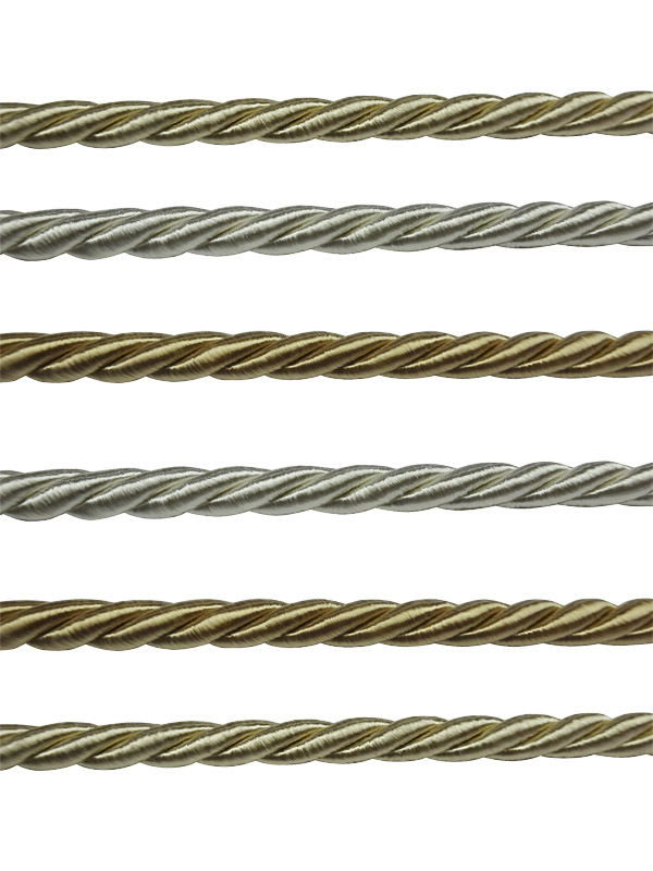 cordones decorativos trenzados para muebles